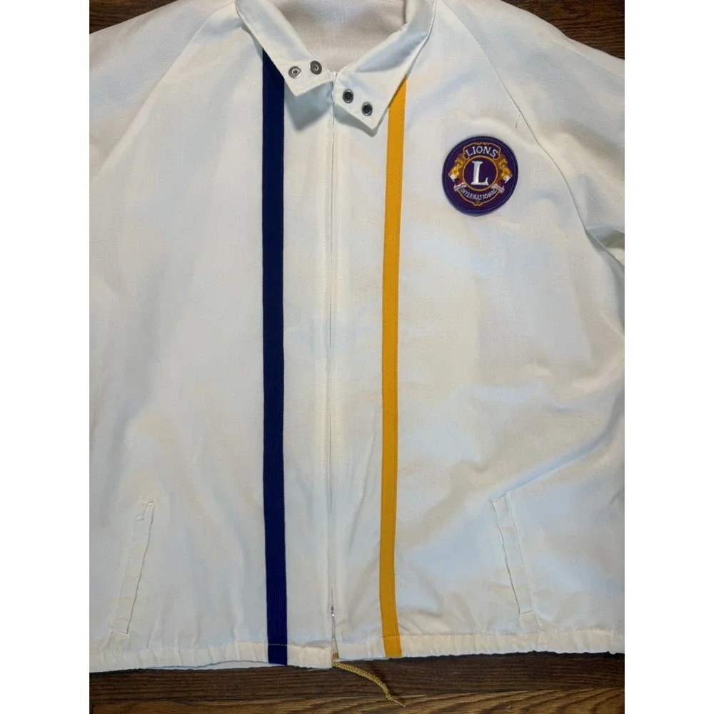 VINTAGE LIONS INTERNATIONAL GOLF JACKET MENS XL in perfect condition